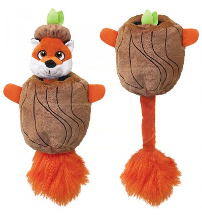 Brinquedo Kong Peluche Puzzlements Raposa - Large