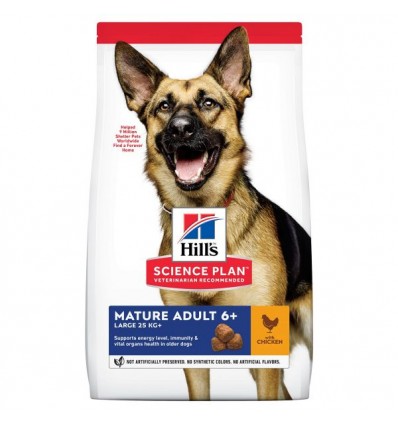 Hill's Science Plan Canine Mature Adult 5+ Large Breed Frango 12kg