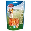 Ossos Cálcio Trixie p/ Cão c/ Filetes Peito Frango 100gr.