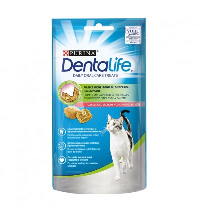 PURINA DentaLife Snacks Gato Salmão 40gr.