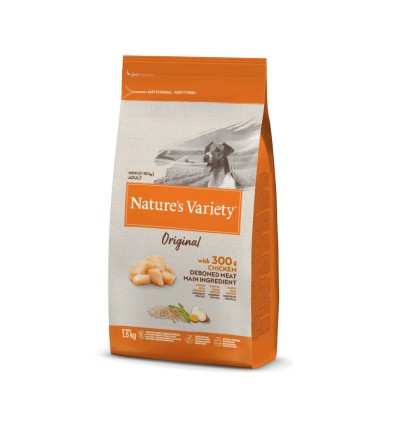 Nature's Variety Original Cão Mini Adulto Frango