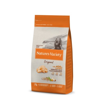 Nature's Variety Original Cão Medium/Maxi Frango