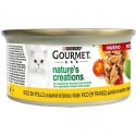 Purina Gourmet Nature´s Creations Frango c/ Espinafres e Tomate 85gr.