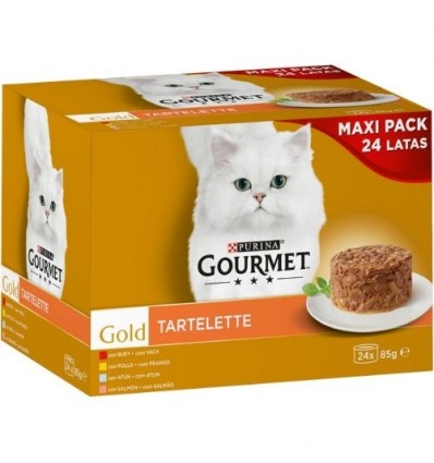 Purina Gourmet Gold Mousse Pack 8 + 4 OFERTA ( 85 gr)