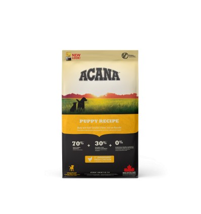 Acana Heritage Puppy e Júnior 2kg