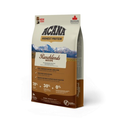 Acana Regionals sem Cereais Ranchlands Dog 6 kg