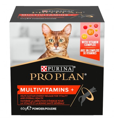 Purina Pro Plan Suplemento Multivitamins + Gato 60gr